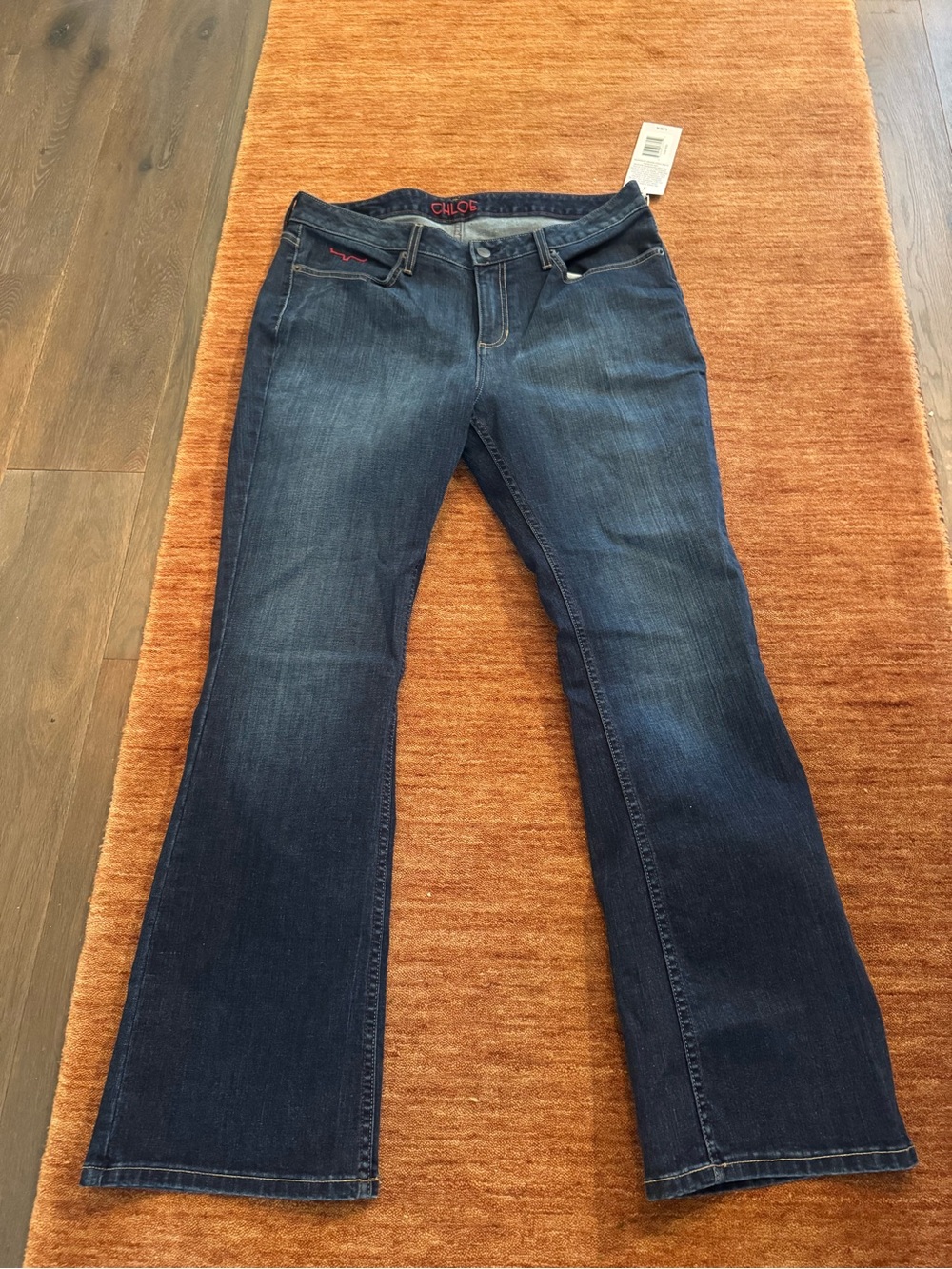 Kimes Ranch Women's Dark Blue Boot Cut Jeans